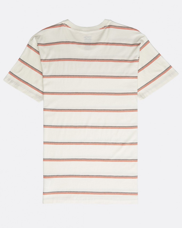 Футболка мужская BILLABONG Die Cut Stripe Ss Cr Bone фото 2