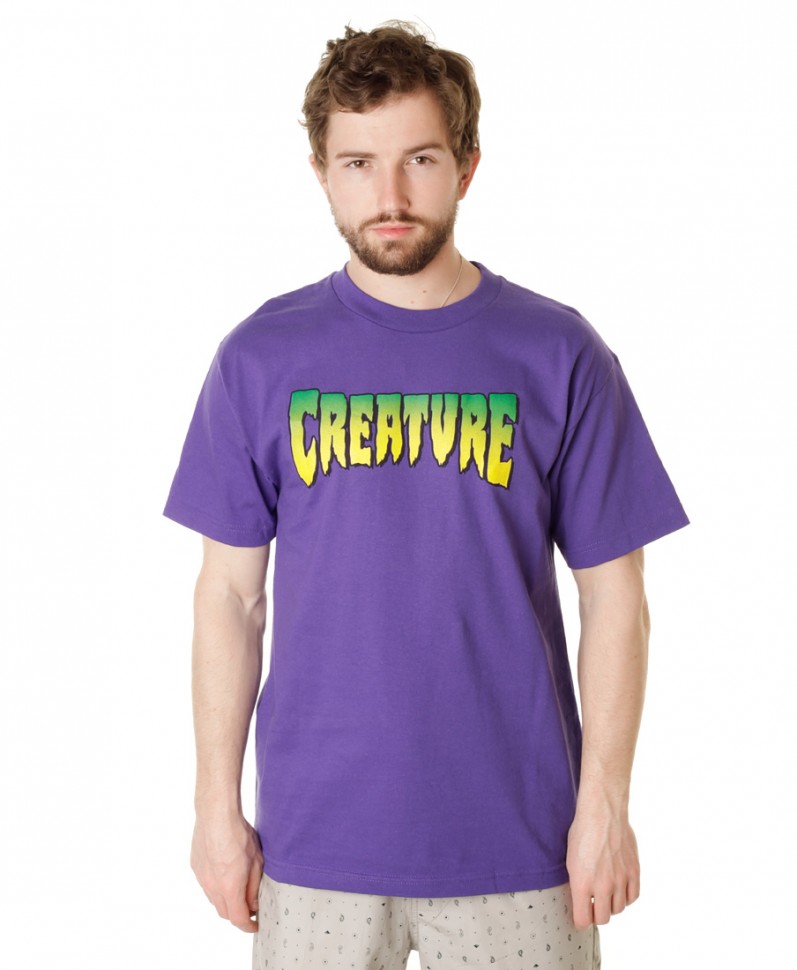 Футболка CREATURE Logo Purple