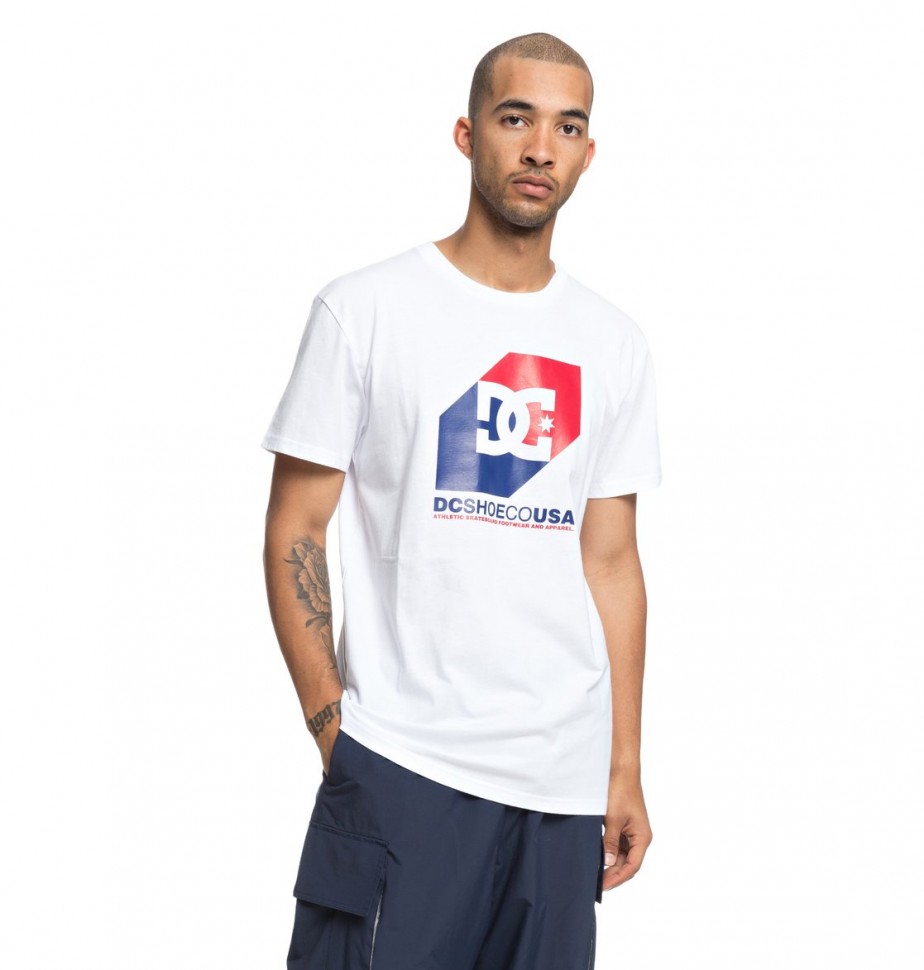 Футболка DC SHOES Nosed Up Ss M Snow White