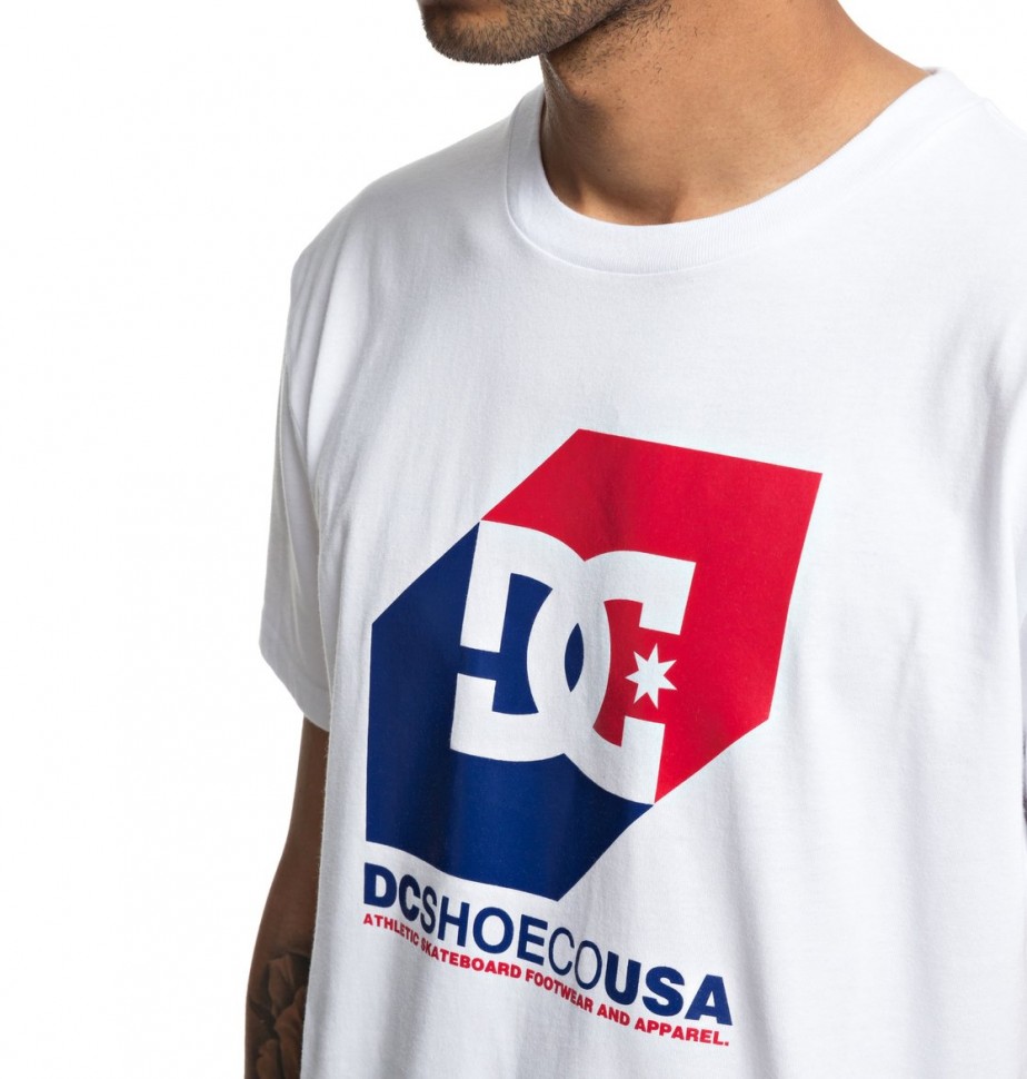 Футболка DC SHOES Nosed Up Ss M Snow White фото 3