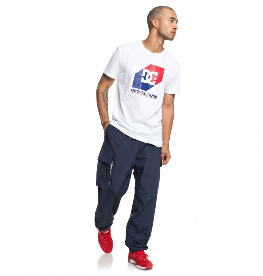 Футболка DC SHOES Nosed Up Ss M Snow White фото 4