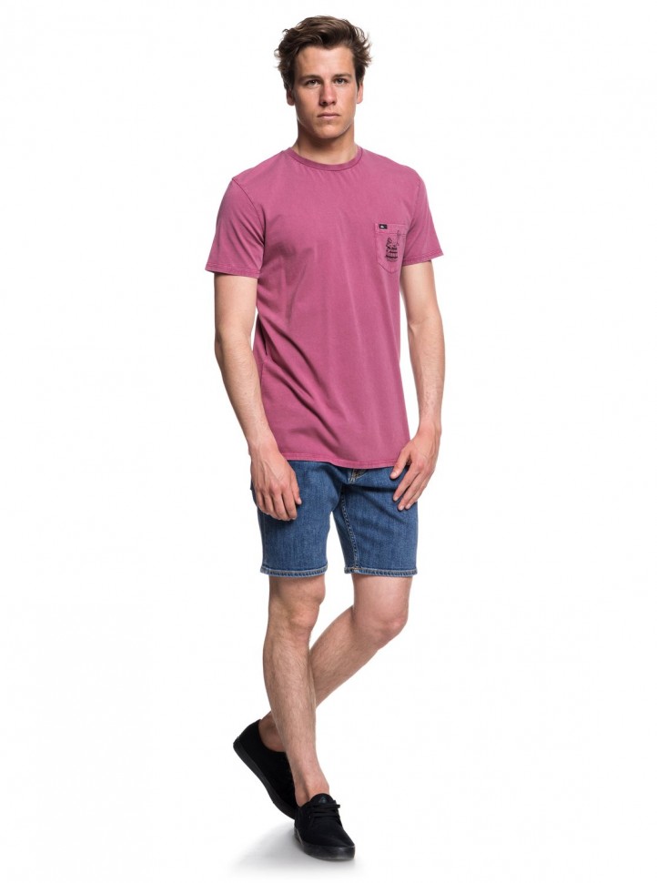 Футболка QUIKSILVER Gettinbarreled M Mellow Mauve фото 2
