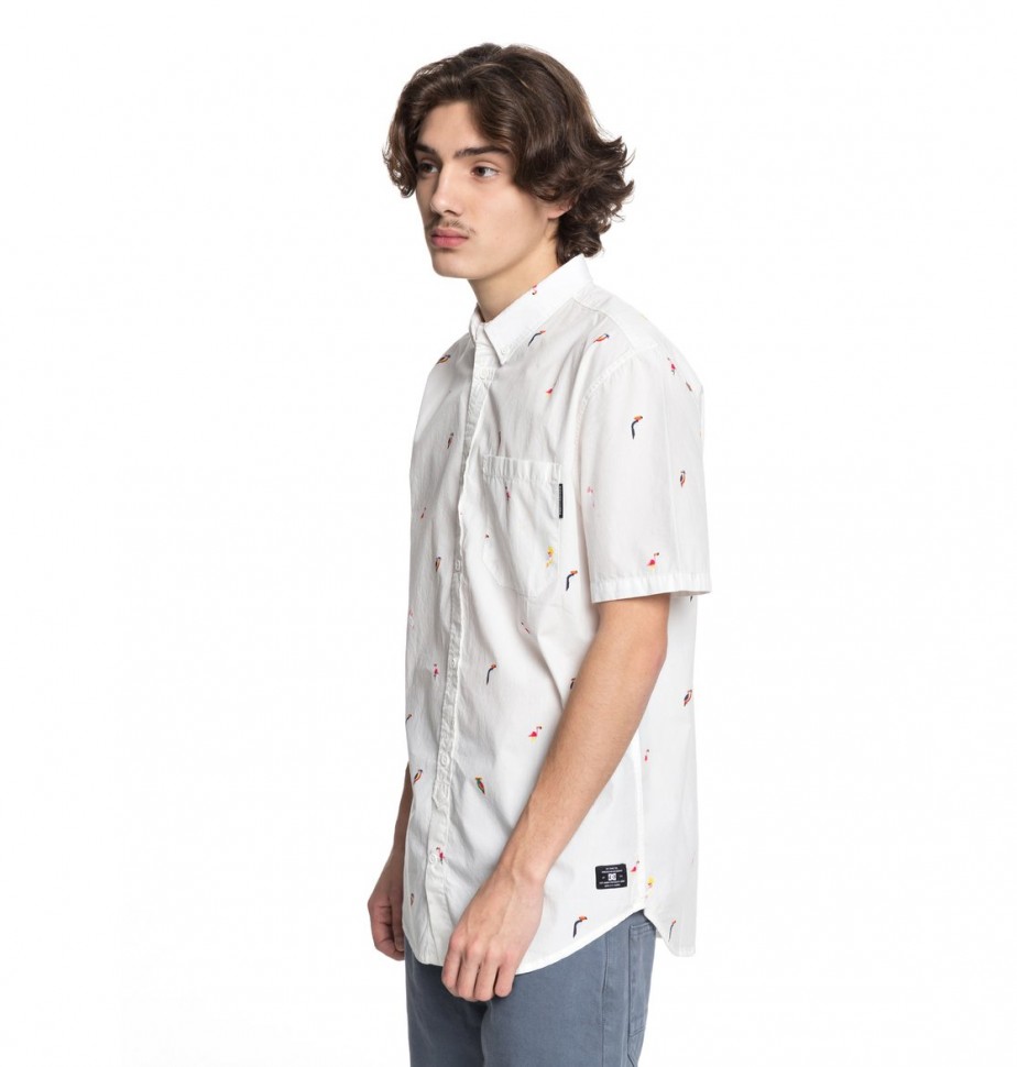 Рубашка мужская DC SHOES Hepscott M Snow White фото 2