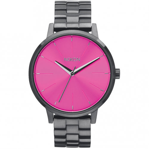 Часы NIXON Kensington A/S Gunmetal/Pink Sunray