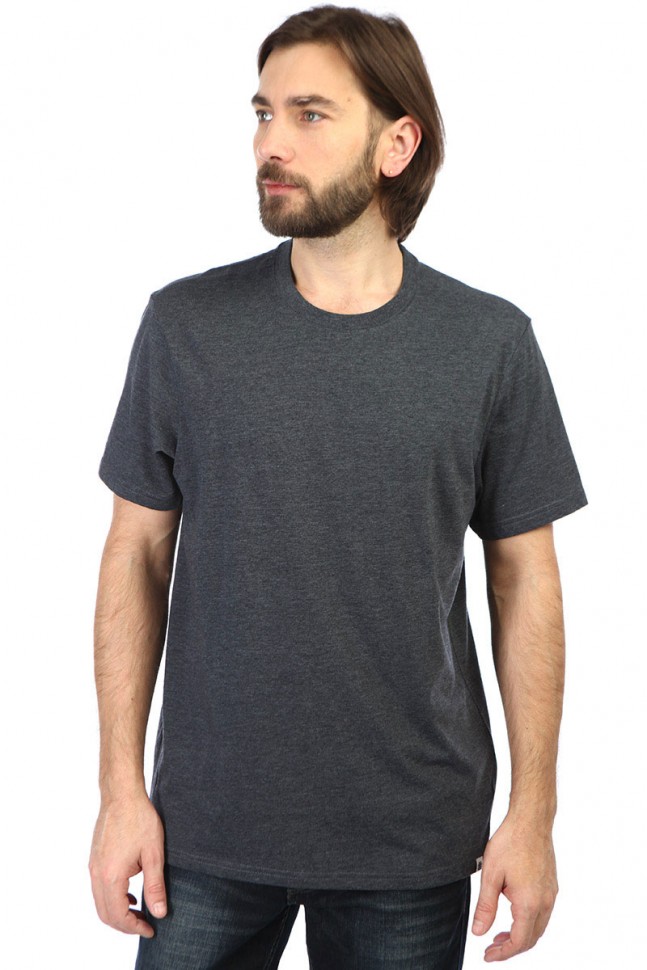 Футболка мужская ELEMENT Basic Crew Ss Charcoal Heather