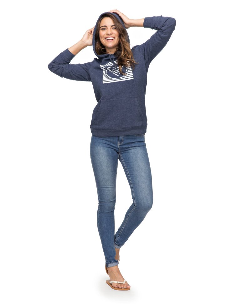 Джемпер женский ROXY Fullofhoodb J Dress Blues фото 3