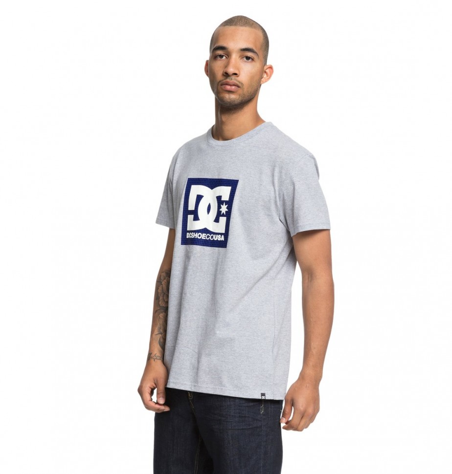Футболка DC SHOES Pill Boxing Ss M Grey Heather фото 2