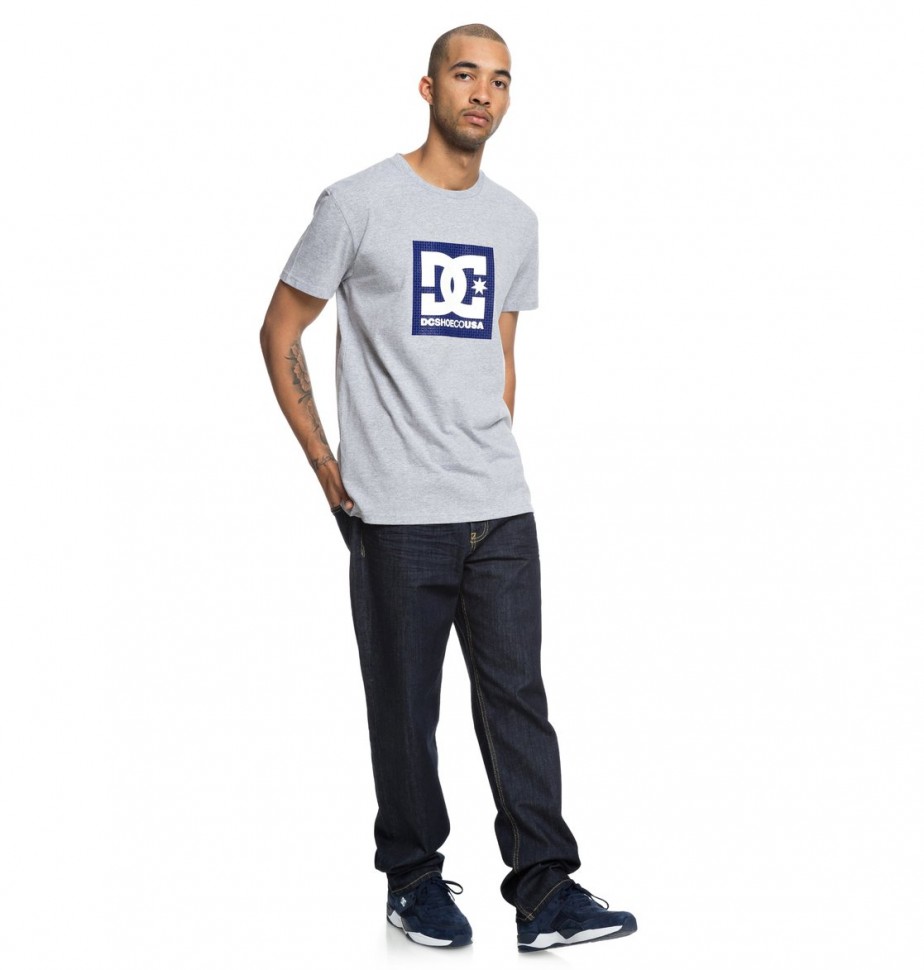 Футболка DC SHOES Pill Boxing Ss M Grey Heather фото 4
