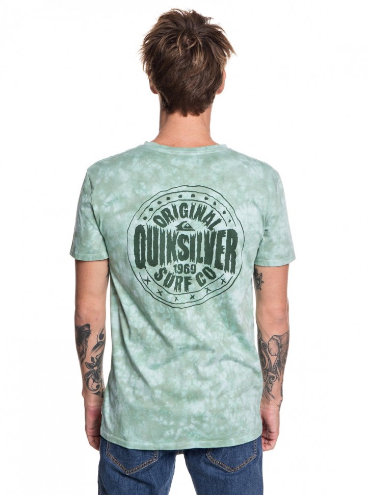 Футболка QUIKSILVER Rockinrailsss M Blue Haze фото 3