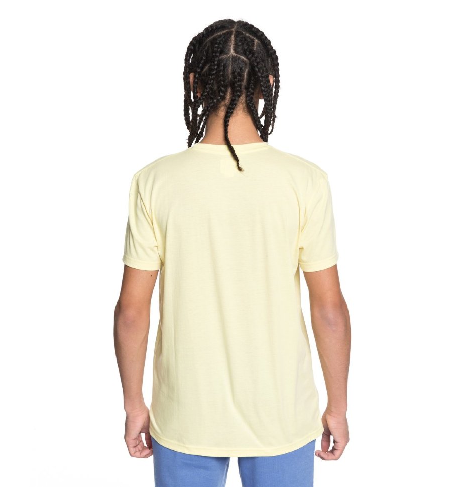 Футболка мужская DC SHOES Basic Pocket 2 M Lemon Meringue фото 3