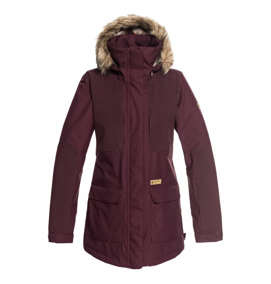 Куртка для сноуборда женская DC SHOES Panoramic Jkt J Winetasting