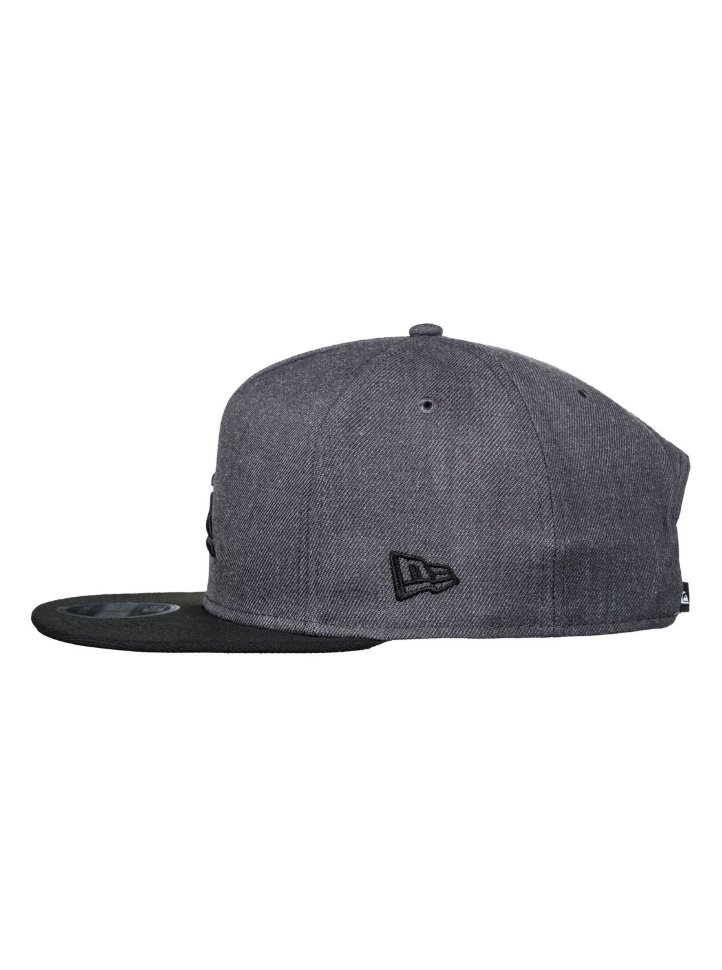 Кепка-бейсболка мужская QUIKSILVER Stuckles Snap Charcoal Heather фото 2