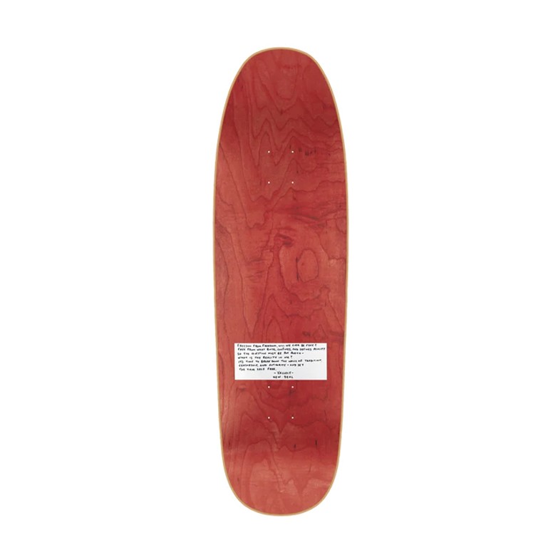 фото Дека для скейтборда new deal vallely alien ht red 9.18 дюйм 2022