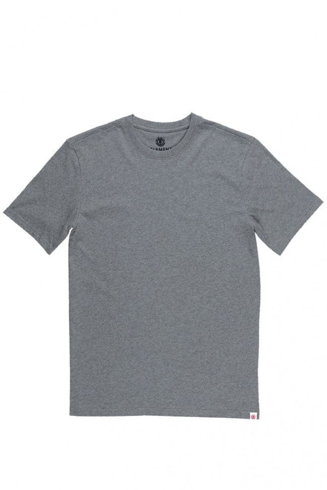 Футболка мужская ELEMENT Basic Crew Ss Grey Heather