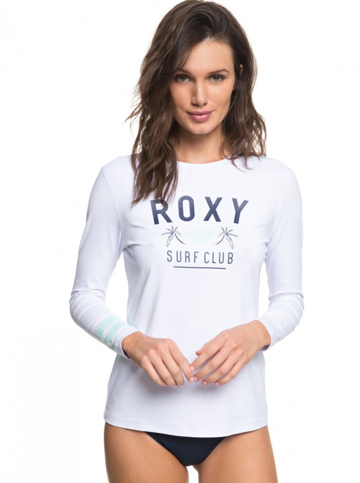 Гидрофуфайка женская ROXY Enj Wav Ls Loos J White