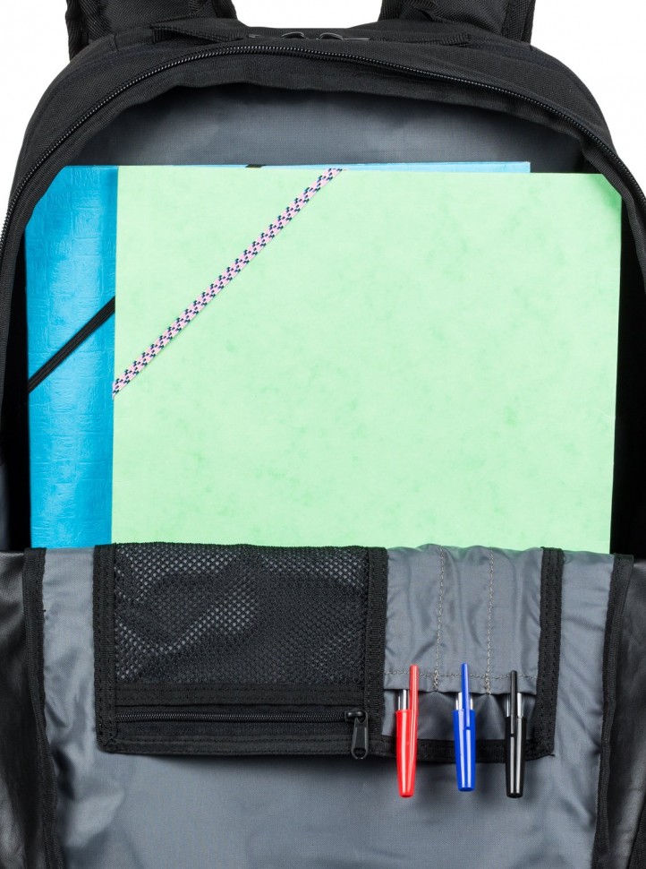 Рюкзак QUIKSILVER Schoolieii M Black фото 4