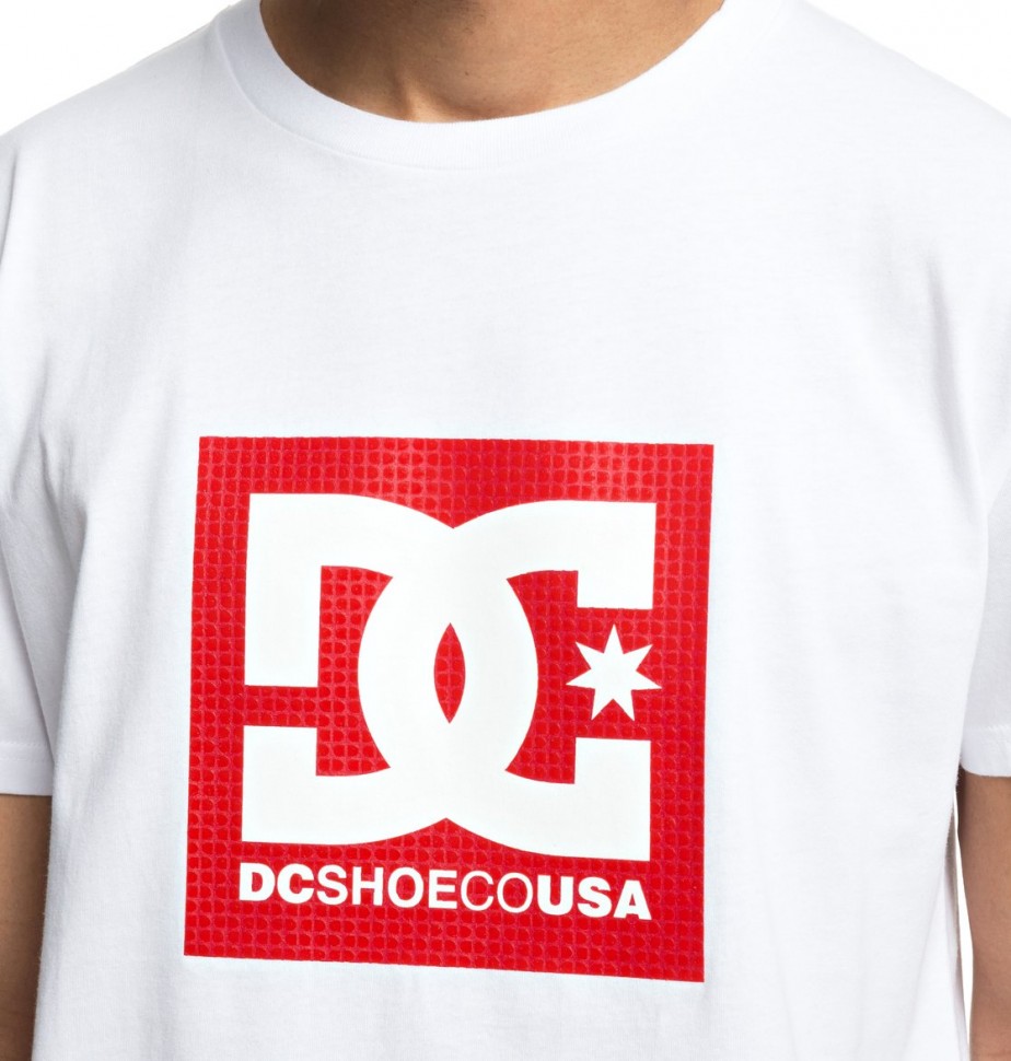 Футболка DC SHOES Pill Boxing Ss M Snow White фото 3