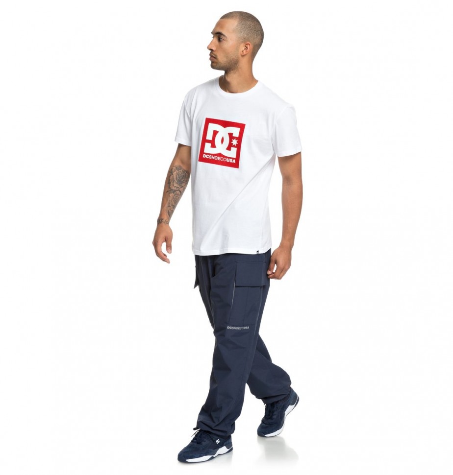 Футболка DC SHOES Pill Boxing Ss M Snow White фото 4
