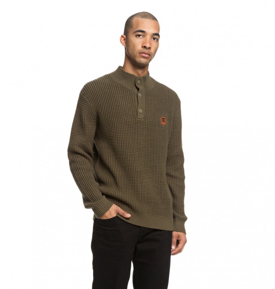 Джемпер DC SHOES Bell Shaw M Burnt Olive фото 2