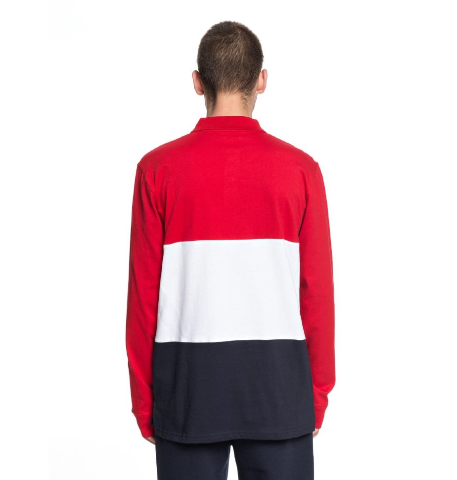 Рубашка-поло мужская DC SHOES Stewardson Polo M Tango Red фото 3