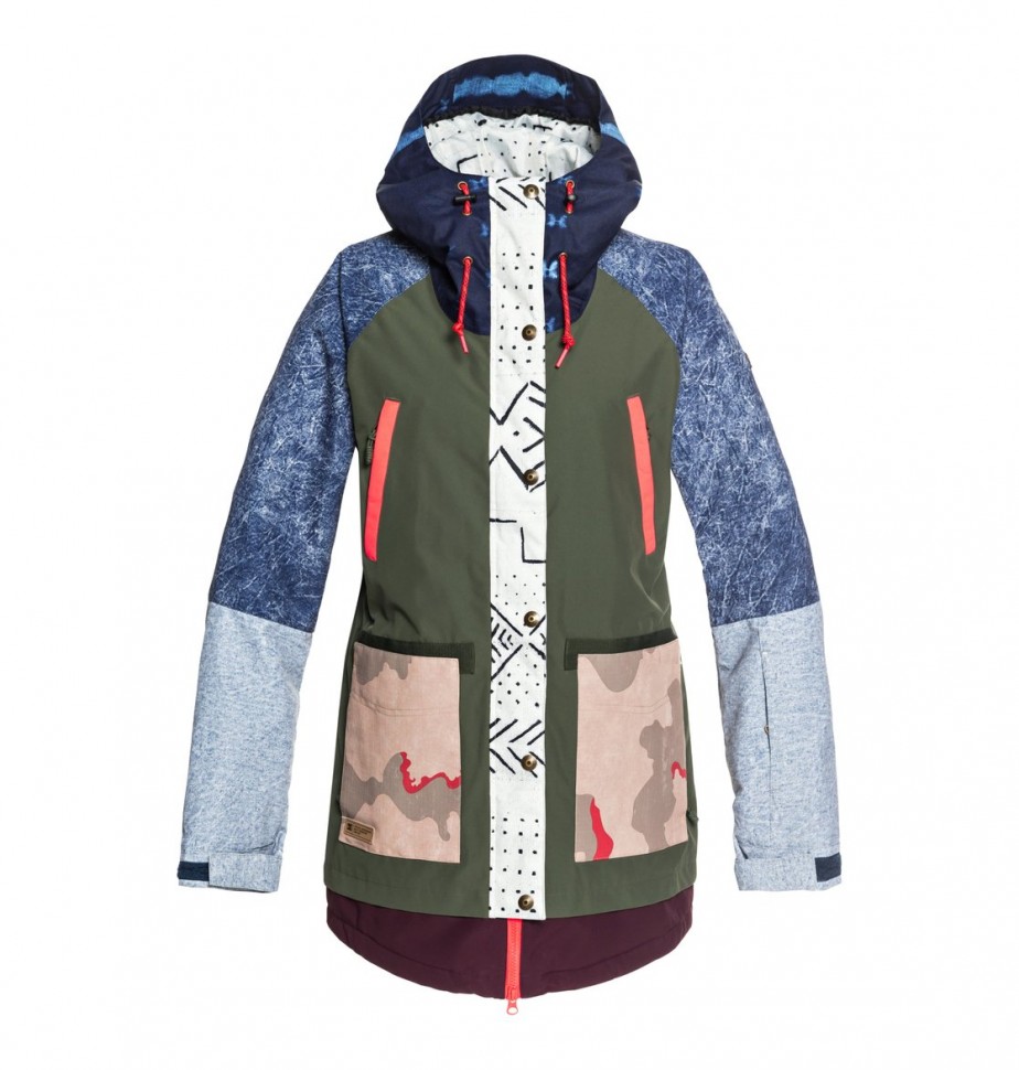 Куртка для сноуборда женская DC SHOES Riji Se Jkt J Multi Repurpose Ri