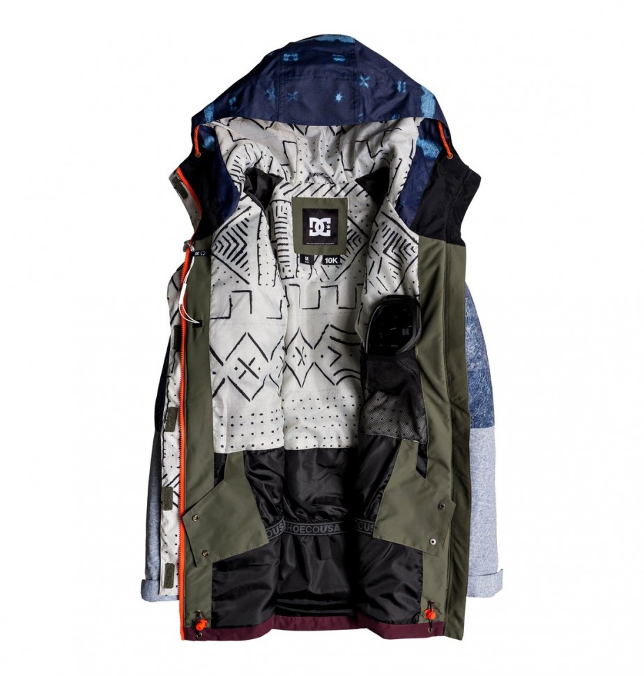 Куртка для сноуборда женская DC SHOES Riji Se Jkt J Multi Repurpose Ri фото 3