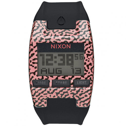 Часы NIXON Comp S A/S Hot Coral Amoeba