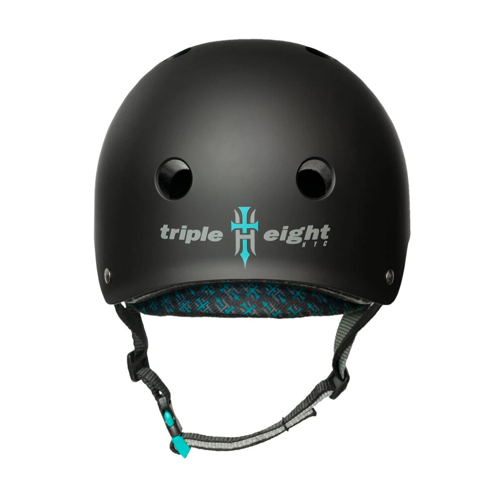 фото Шлем скейтбордический triple 8 the certified sweatsaver helmet - tony hawk blk rbr 2022