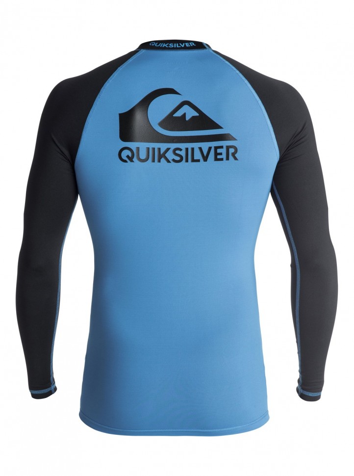 Гидрофуфайка мужская QUIKSILVER On Tour Ls M Brilliant Blue/ Black фото 2