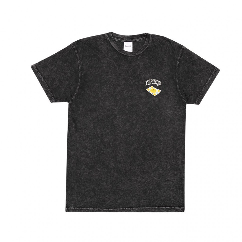 Футболка RIPNDIP One More Tab Tee Grey Mineral Wash 2020