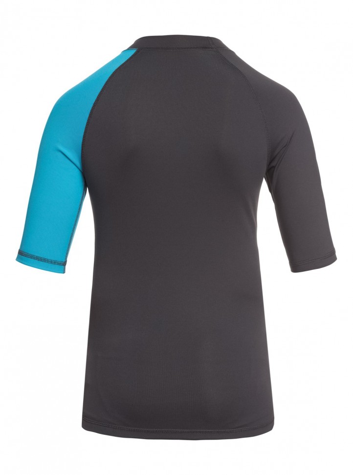Гидрофутболка для мальчиков-подростков QUIKSILVER Activessboy B Tarmac/ Cendre Blue фото 2