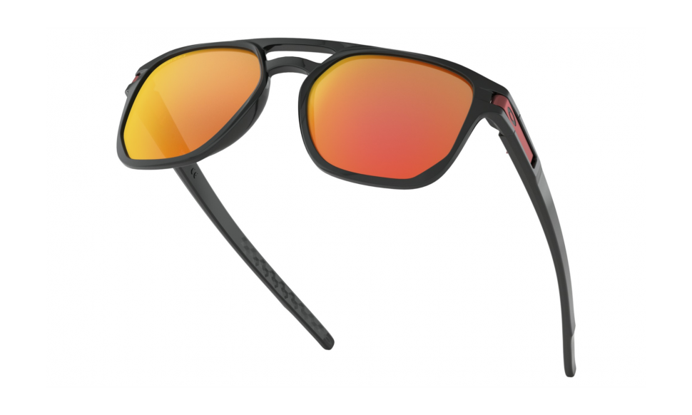 Солнцезащитные очки OAKLEY Latch Beta Polished Black/Prizm Ruby 2020 фото 5