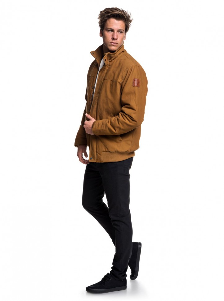 Куртка QUIKSILVER Brooksfullzip M Rubber фото 4