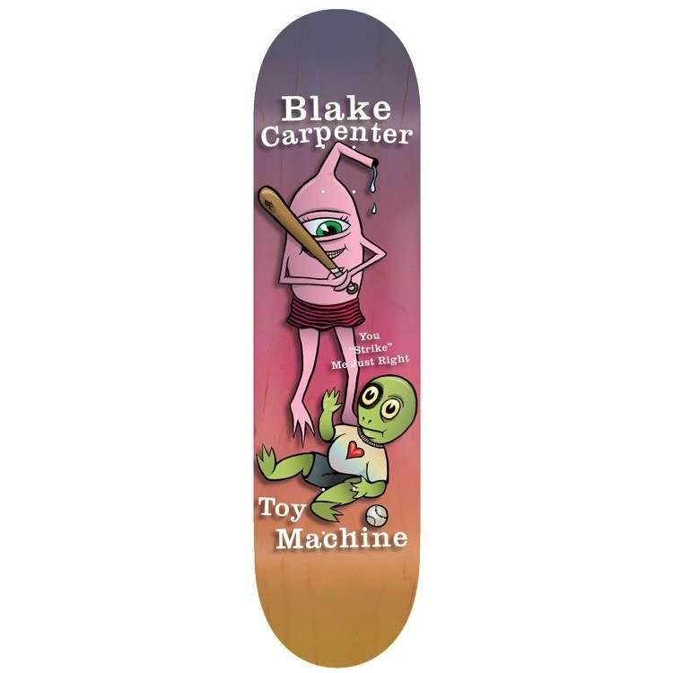 Дека для скейтборда TOY MACHINE Carpenter Valentines 8"