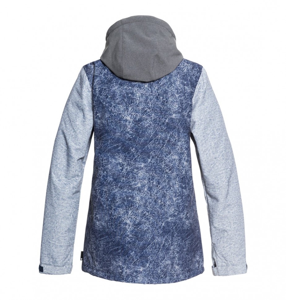 Куртка для сноуборда женская DC SHOES Dcla Women Jkt J Dark Blue Acid Wash Denim A фото 2