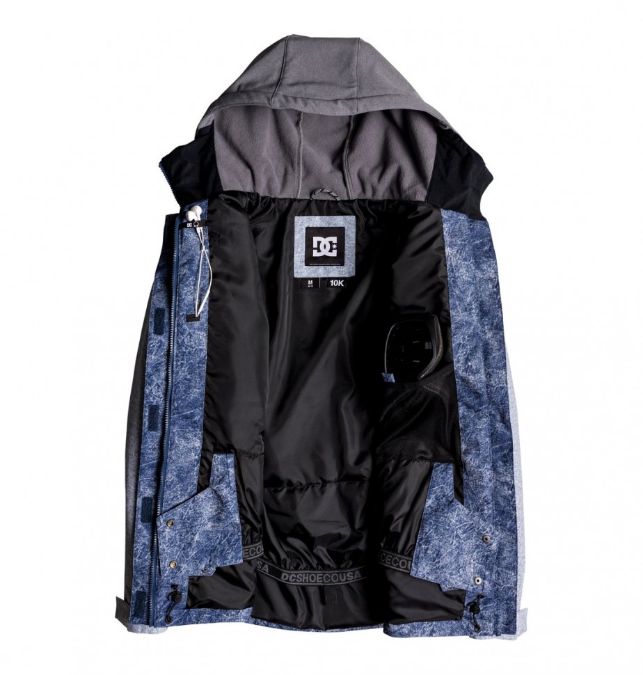 Куртка для сноуборда женская DC SHOES Dcla Women Jkt J Dark Blue Acid Wash Denim A фото 3
