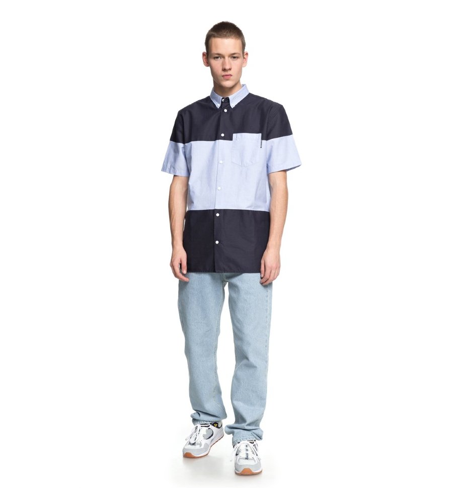 Рубашка мужская DC SHOES Howburn M Light Blue фото 3