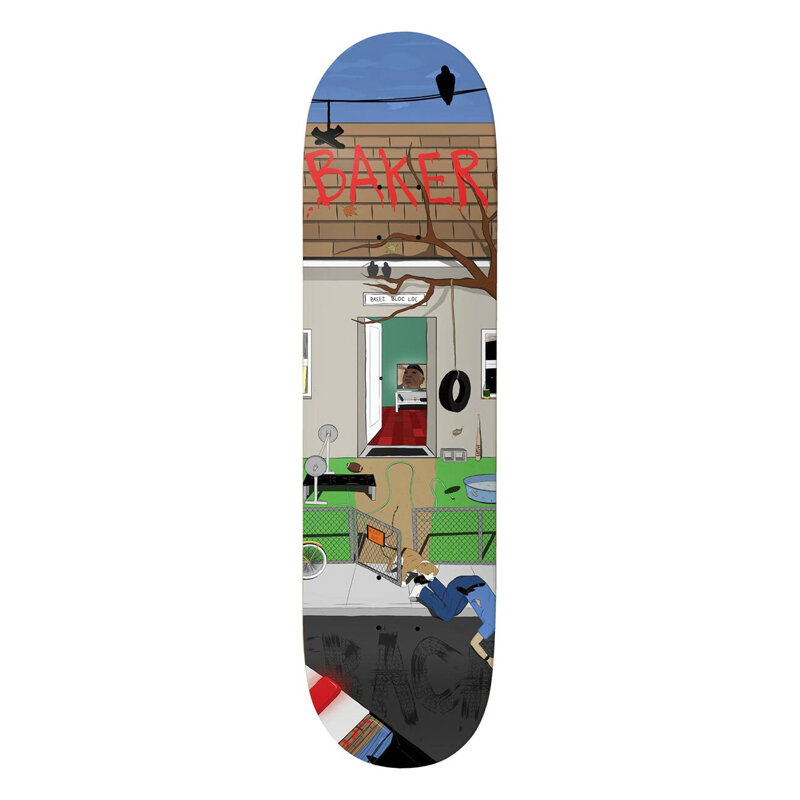 фото Дека для скейтборда baker baca pigeon view deck 8.25 дюйм 2022