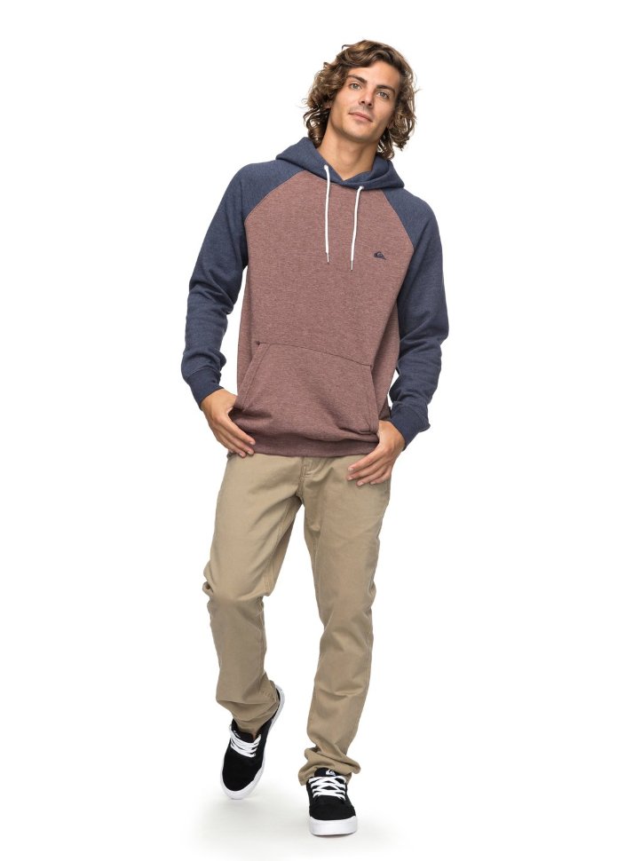 Джемпер мужской QUIKSILVER Everyday Hood M Marron Heather фото 2