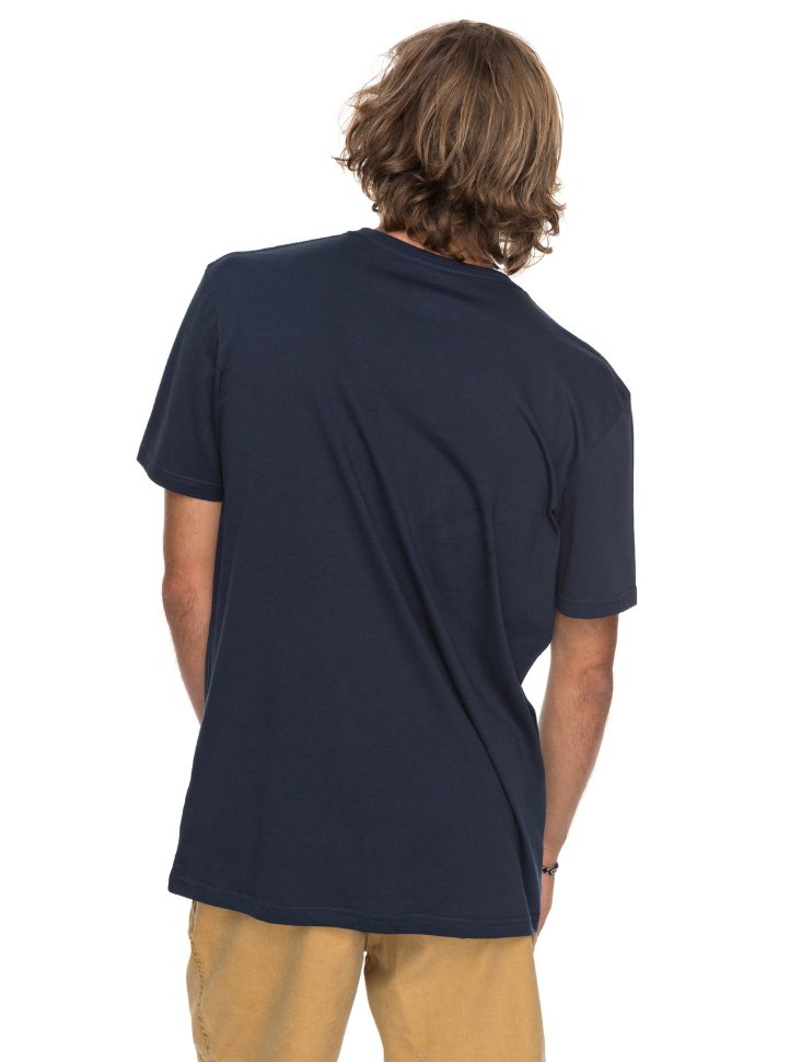 Футболка мужская QUIKSILVER Classicnanospan M Navy Blazer фото 3