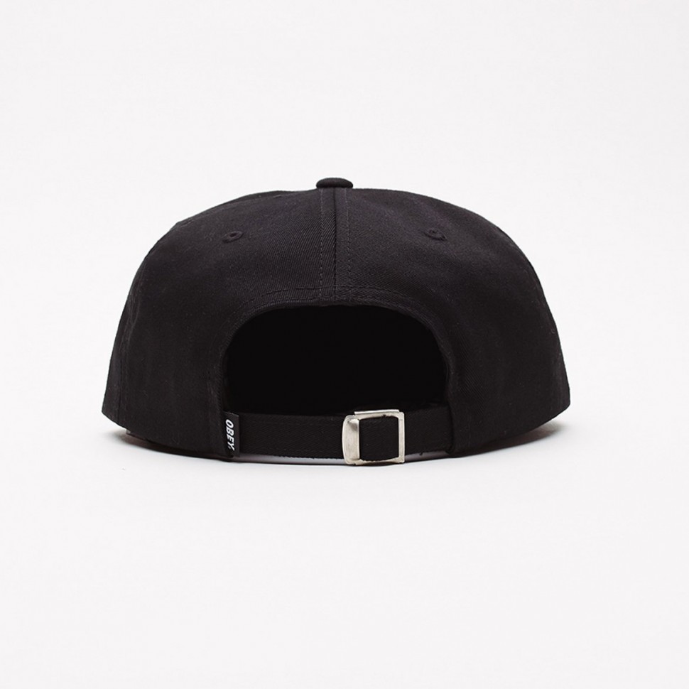 Кепка OBEY Icon 6 Panel Strapback Black 2020 фото 2