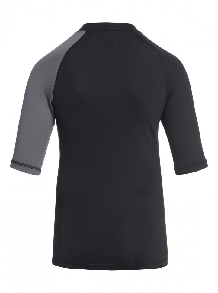 Гидрофутболка для мальчиков-подростков QUIKSILVER Activessboy B Black/ Iron Gate фото 2