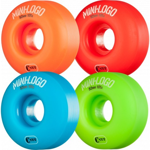 Колеса для cкейтборда MINI LOGO Mini Logo A-Cut Assorted 52мм 101A 2020