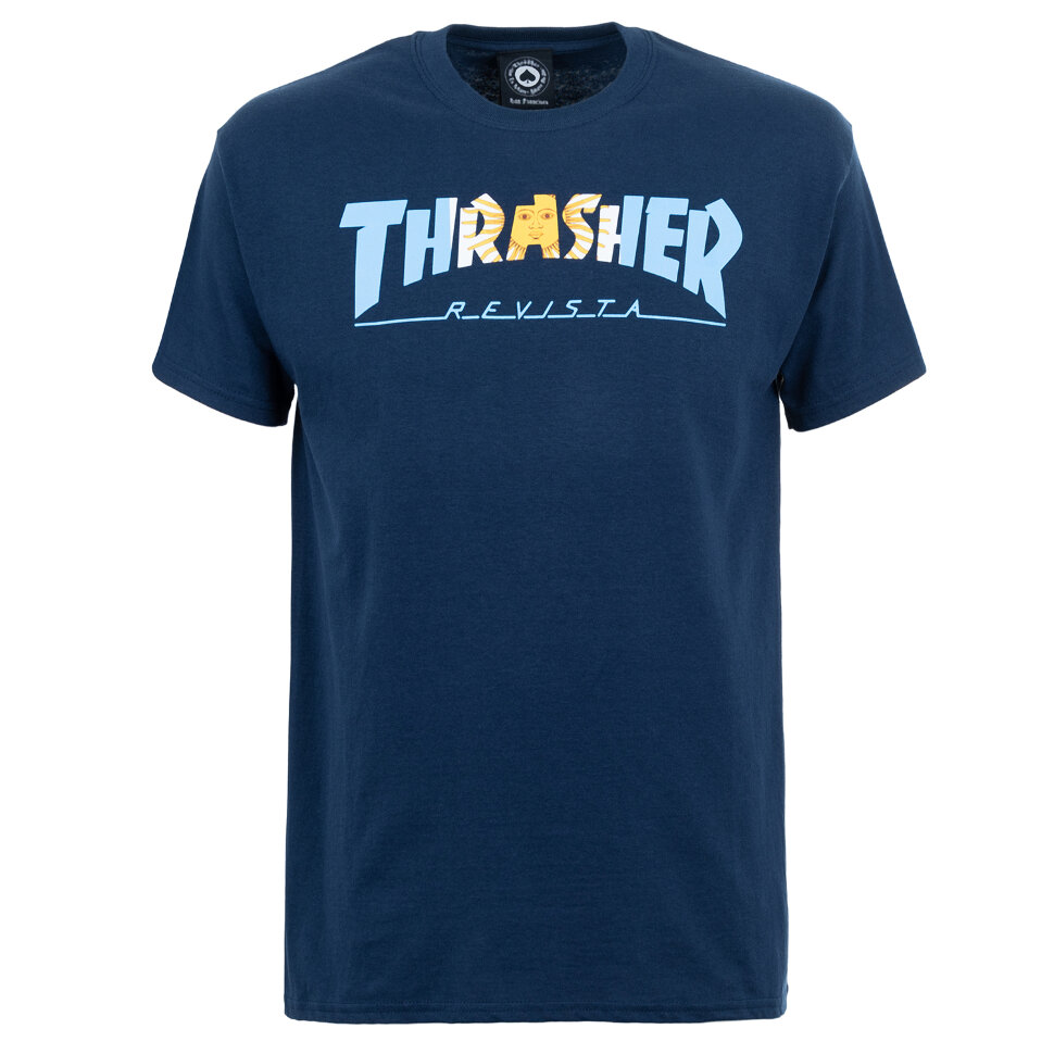 Футболка THRASHER Argentina S/S Navyblue 2020