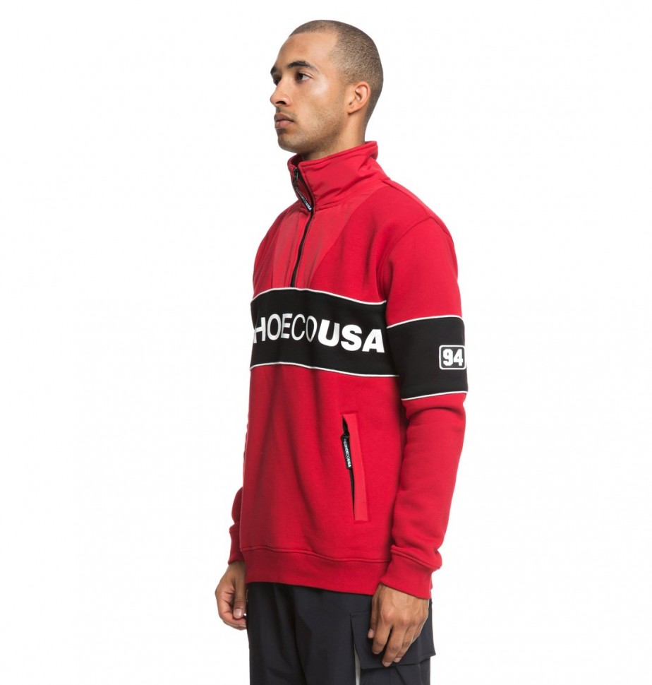 Джемпер DC SHOES Clewiston Mock M Tango Red фото 2
