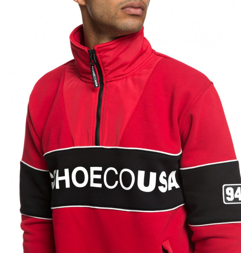 Джемпер DC SHOES Clewiston Mock M Tango Red фото 3