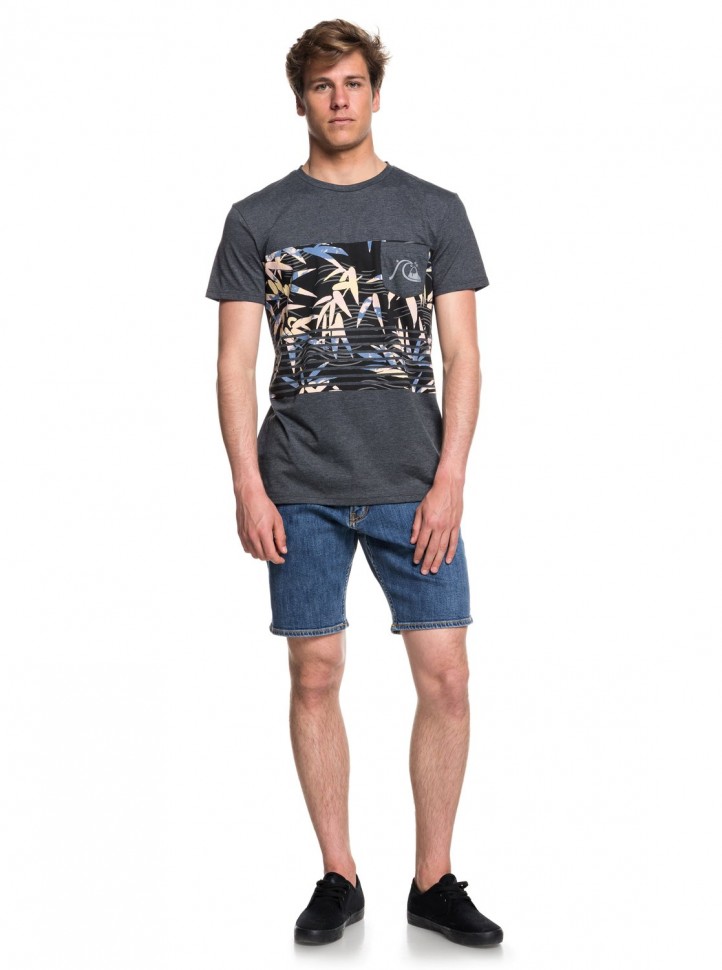 Футболка QUIKSILVER Silentfurry M Charcoal Heather фото 2