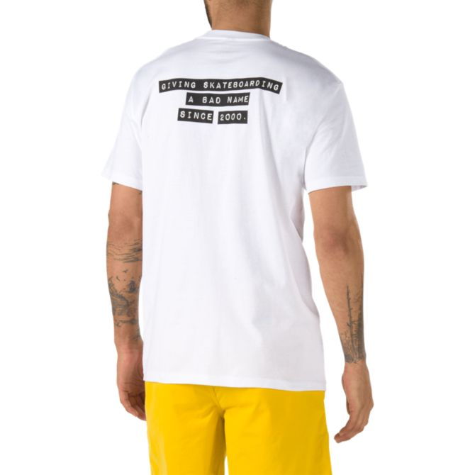 Футболка VANS Mn Vans X Baker Ss White фото 2