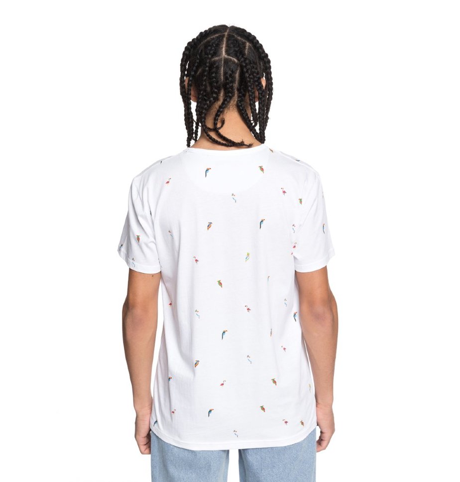 Футболка мужская DC SHOES 2Can Ss M White Toucan фото 3
