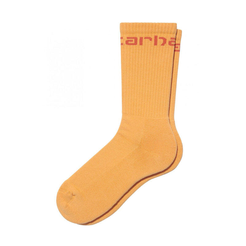 фото Носки carhartt wip chase socks pale orange / elba 2022